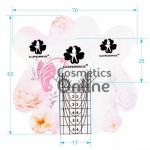 Sabloane pentru unghii SB089 Allepaznokcie Blossom 500 bucati 502071